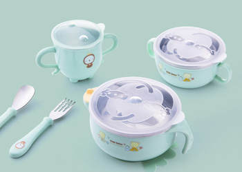 寶寶液態硅膠餐具_液態硅膠嬰兒餐盒_液態硅膠產品廠家